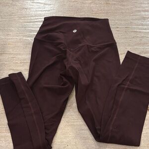 Lululemon Align High-Rise Pant 25" Garnet Size 4